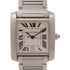 CARTIER Tank Francaise 2302 Automatic Watch Stainless Steel White v1
