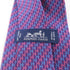 HERMES Necktie Tie Silk Purple Blue Pink
