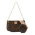 LOUIS VUITTON LV GHW Multipli-Cite 2 Way Bag M44840 Monogram Brown