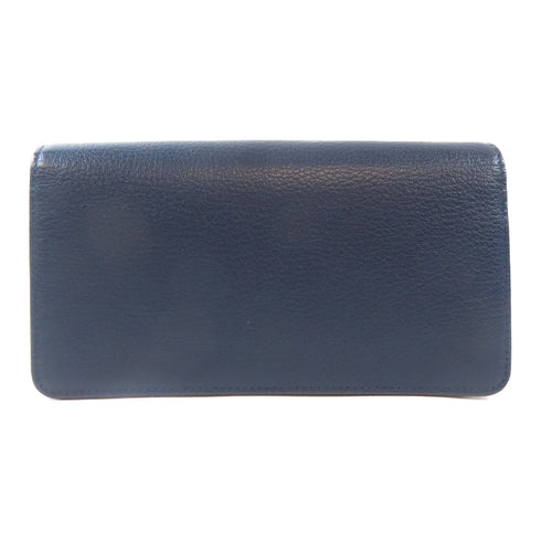 Miu Miu GHW Shoulder Crossbody Bag Calfskin Leather Navy Blue