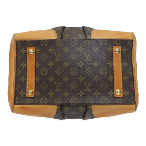 LOUIS VUITTON LV GHW Stephen Hand Bag M40118 Monogram Brown