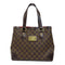 LOUIS VUITTON LV GHW Hampstead PM Tote Bag N51205 Damier Ebene Brown v1