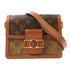 LOUIS VUITTON LV GHW Dauphine Shoulder Bag M45959 Monogram Brown