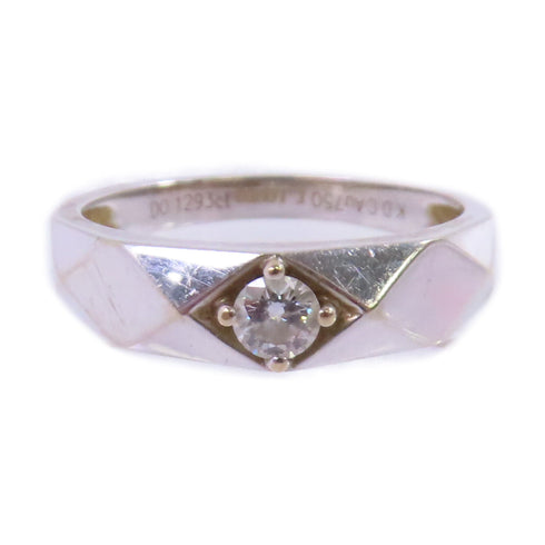 JEWELRY Diamond Ring US#5.75 18K White Gold