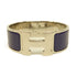 HERMES PHW Clic-Clac Bracelet Bangle Metal Purple