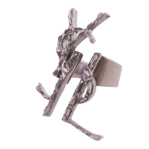 SAINT LAURENT YSL Ring US#6 Ring Metal