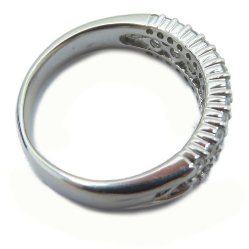 FINE JEWELRY 1.08ct Diamond Ring PT900 Platinum US#7.25