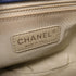 CHANEL Quilted CC SHW Chain Shoulder Bag Calfskin Leather Blue v1