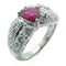 FINE JEWELRY 1.13ct Ruby 0.79ct Diamond Ring PT900 Platinum US#6
