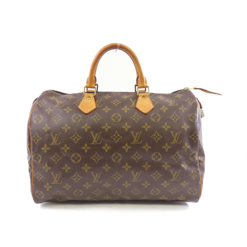LOUIS VUITTON LV GHW Speedy 35 Handbag Boston Bag M41524 Monogram Brown