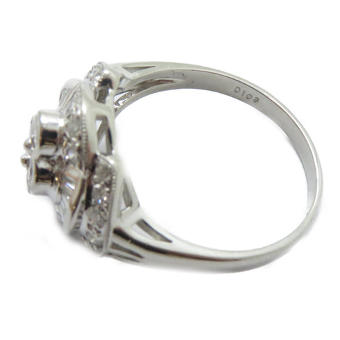 FINE JEWELRY 1.03ct Diamond Ring PT900 Platinum US#8.25