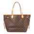 LOUIS VUITTON LV GHW Neverfull MM Shoulder Tote Bag M40156 Monogram Brown v1