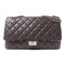 CHANEL CC SHW 2.55 Chain Shoulder Bag Calfkin Leather