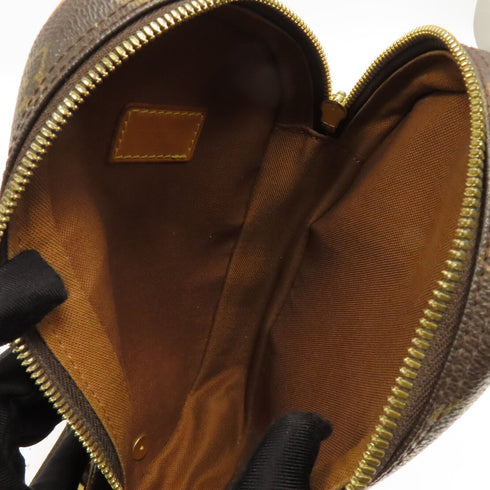 LOUIS VUITTON LV GHW Pochette Gange Waist Bag M51870 Monogram Brown