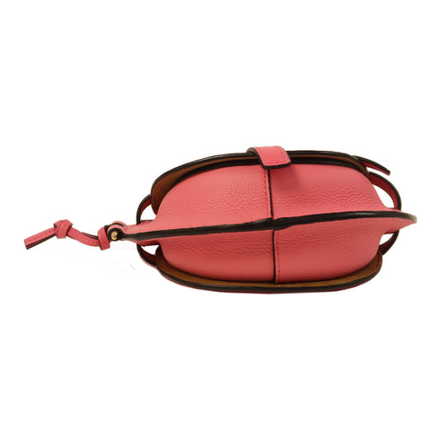 LOEWE GHW Gate Mini Bag Shoulder Bag Calfskin Leather Pink