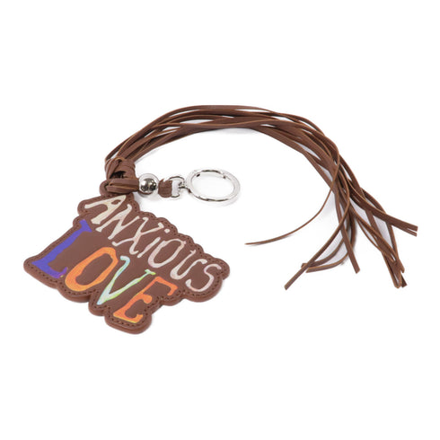 LOEWE SHW Charm Calfskin Leather Brown