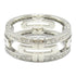 BVLGARI Parentesi Diamond Ring 18K White Gold BVLGARI#56 US#7.5
