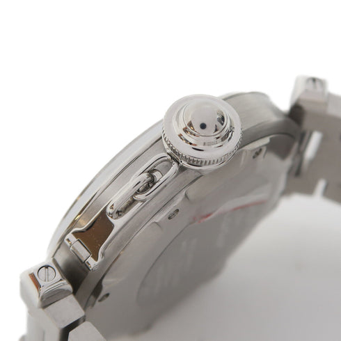 CARTIER Pasha C Automatic Watch Stainless Steel Black