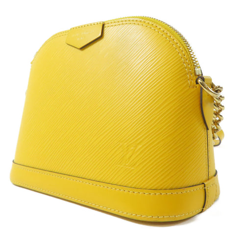 LOUIS VUITTON LV GHW Alma Shoulder Bag M53119 Epi Yellow