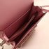 HERMES PHW Mini Roulis Shoulder Bag Vaux Swift Leather Mauve Sylvestre