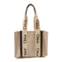 CHLOE Woody Medium Tote Bag Cotton/Leather