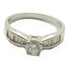 FINE JEWELRY 0.32ct Diamond Ring 18K White Gold US#5.25