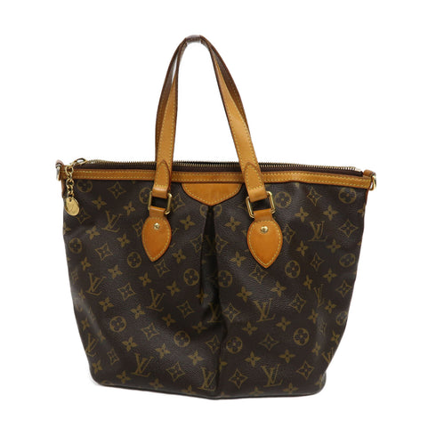 LOUIS VUITTON LV GHW Palermo PM 2Way Shoulder Hand Bag Monogram M40145 Brown