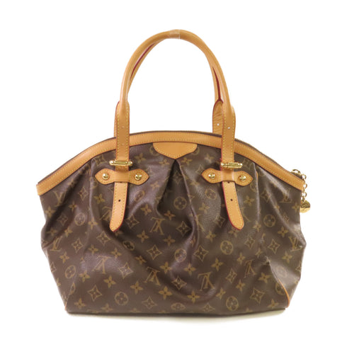 LOUIS VUITTON LV GHW Tivoli GM Handbag M40144 Monogram Brown