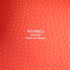 HERMES PHW Picotin PM Handbag Clemence Leather Rose Jaipur/Red