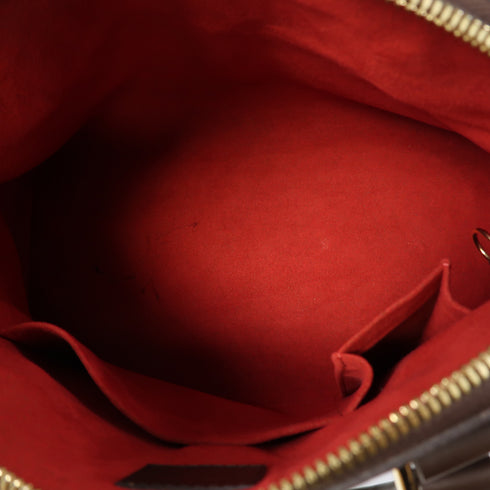 LOUIS VUITTON LV GHW Trevi PM 2 Way Shoulder Bag N51977 Damier Ebene Brown