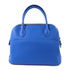 HERMES PHW Bolide 31 2 Way Bag Taurillon Clemence Leather T7 Bleu Hydra