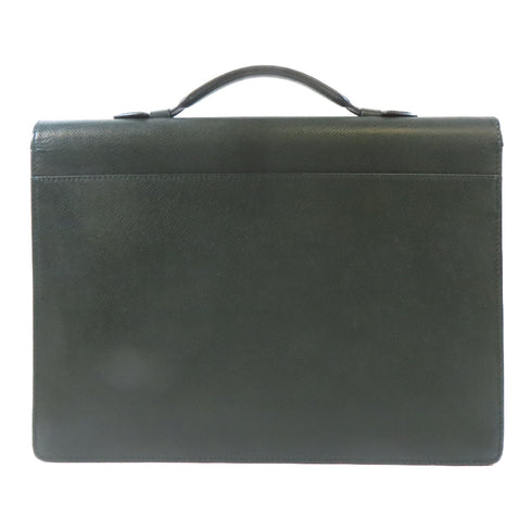 LOUIS VUITTON LV GHW Business Bag M30034 Taiga Leather Green