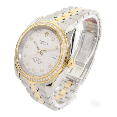 TUDOR Classic 38mm Automatic Watch 21023 Stainless Steel/18K Yellow Gold Silver