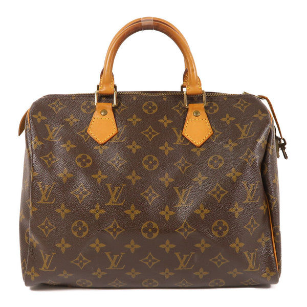 LOUIS VUITTON LV GHW Speedy 30 Hand Bag M41526 Monogram Brown