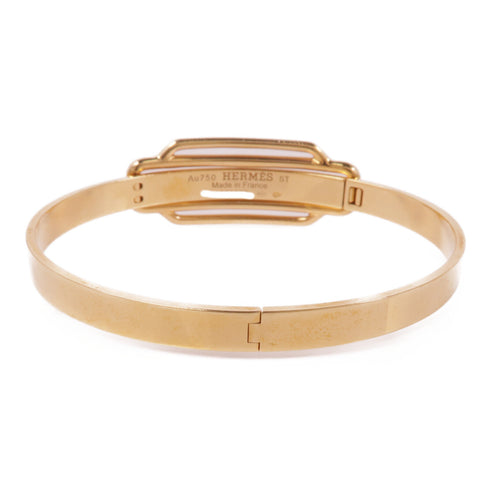 HERMES Bracelet 18K Rose Pink Gold