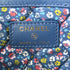 CHANEL CC GHW Pouch Clutch Bag Lambskin Leather Dark Blue