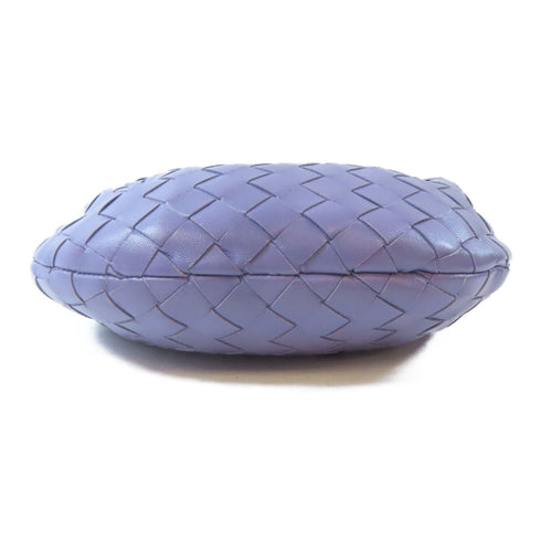 BOTTEGA VENETA BV SHW Mini Jodie Handbag Calfskin Leather Purple