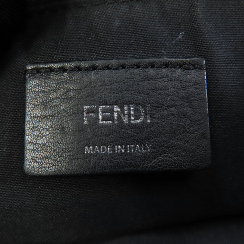 FENDI SHW By The Way 2way Shoulder Bag Calfskin Leather Black