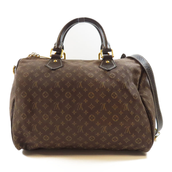LOUIS VUITTON LV GHW Speedy Bandouliere 30 2 Way Bag M56702 Monogram Idylle