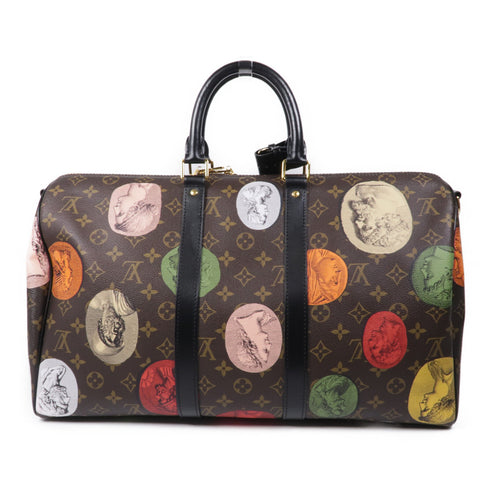 LOUIS VUITTON LV GHW Keepall 45 Bandouliere 2 Way Shoulder Boston Bag Monogram