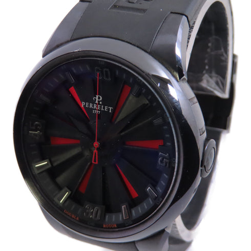 PERRELET Turbine A1047/1 Auto Watch Stainless Steel Rubber Belt