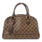 LOUIS VUITTON LV GHW Duomo Hand Bag N60008 Damier Ebene Brown