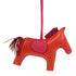 HERMES Rodeo GM Charm/Strap Veau Swift Leather Red