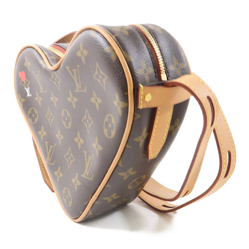 LOUIS VUITTON LV GHW Game On Coeur Shoulder Bag M57456 Monogram Brown v1