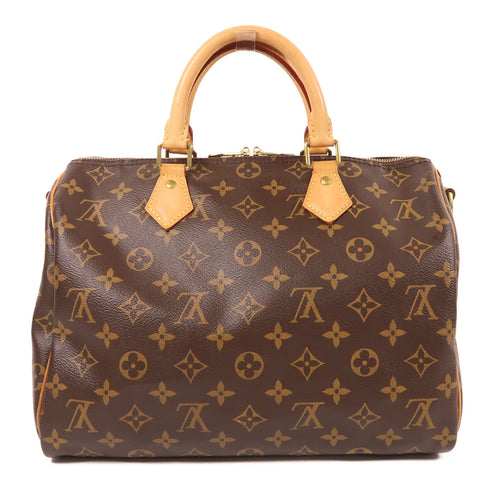 LOUIS VUITTON LV GHW Speedy Bandouliere 30 2 Way Shoulder Bag M41112 Monogram