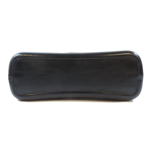 CHANEL Quilted CC Gabrielle Chain Shoulder Bag Calfskin Navy Black