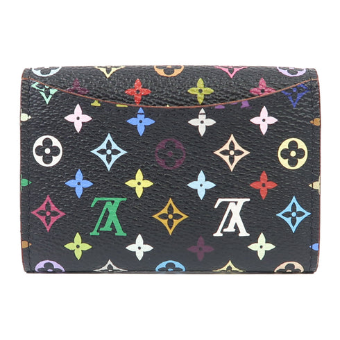 LOUIS VUITTON LV GHW Card Case/Card Holder M66561 Monogram Multicolore Black