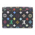LOUIS VUITTON LV GHW Card Case/Card Holder M66561 Monogram Multicolore Black