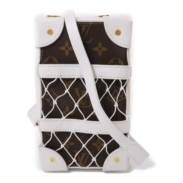 LOUIS VUITTON GHW LV x NBA Soft Trunk Shoulder Bag M80102 Monogram Leather