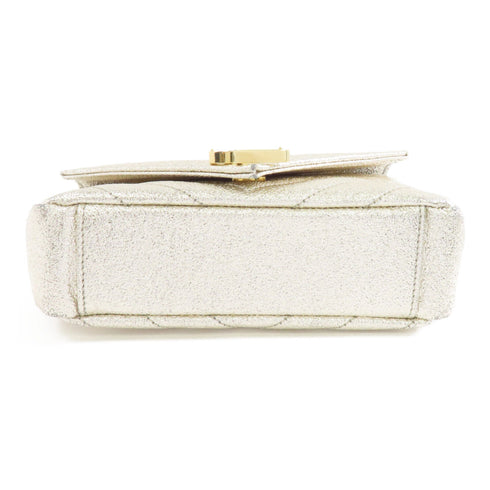 SAINT LAURENT YSL GHW Paris Baby Chai Chain Shoulder Bag 399289 Calfskin Leather